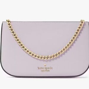 NWT- KATE SPADE-“Madison” pastel lavender pochette.